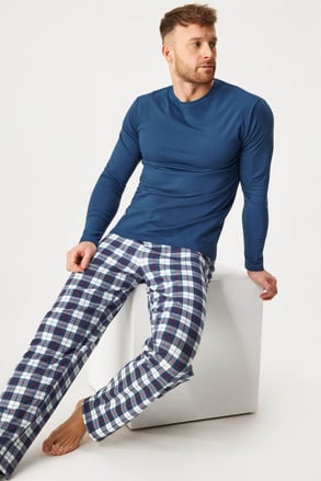 Baumwollpyjama MEN-A Oskar lang