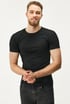 Памучна тениска MEN-A Jonathan ATXmen_300_tri_04 - черен
