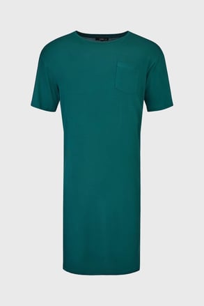 Мъжка памучна нощница MEN-A Nelson дълга