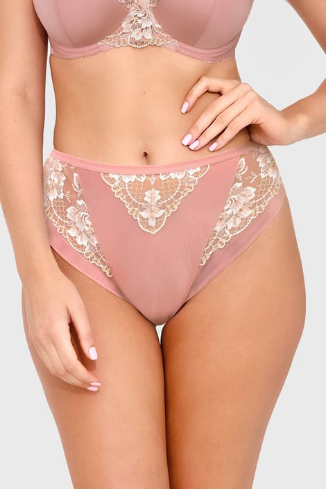 Majtki klasyczne Lola z podwyższonym stanem