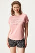 Kratka bombažna majica Adore Adore41303_pyz_01 - roza