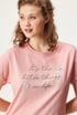 Kratka bombažna majica Adore Adore41303_pyz_03 - roza