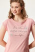 Kratka bombažna spalna srajca Adore Adore41304_kos_03 - roza