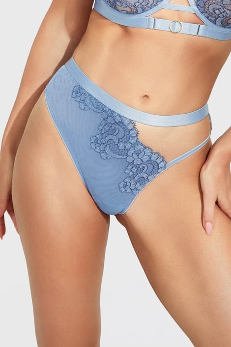Chilot brazilian Alia Blue cu talie mai înaltă