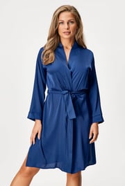 Halat din satin Amina scurt