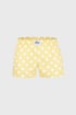 Kinder-Boxershorts ELKA LOUNGE Gelbe Punkte B0032yel_tre_02