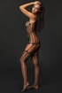 Bodystocking Saron BS013_bds_12 - negru