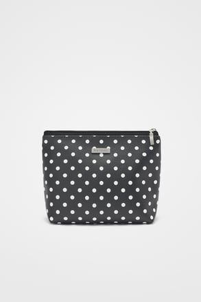 Geantă cosmetice Dara bags Baggie Big BW Dots