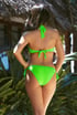 Bikini Lime line Borneo BorneRNWLI11_sada_03 - limoen