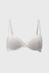 Podprsenka Elevated Basics Lace vystužená BroomATX_12 - šedá