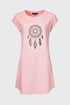 Bavlněná noční košile Jaida krátká CC2001_kos_06 - růžová