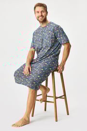 Pamučna spavaćica Sweet Christmas duga