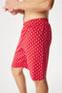 Bawełniane szorty od piżamy MEN-A Christmas Trees CHTREE_003_sor_04