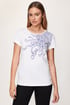 Γυναικείο λευκό μπλουζάκι LOAP Abblina CLW21163_A14K_02