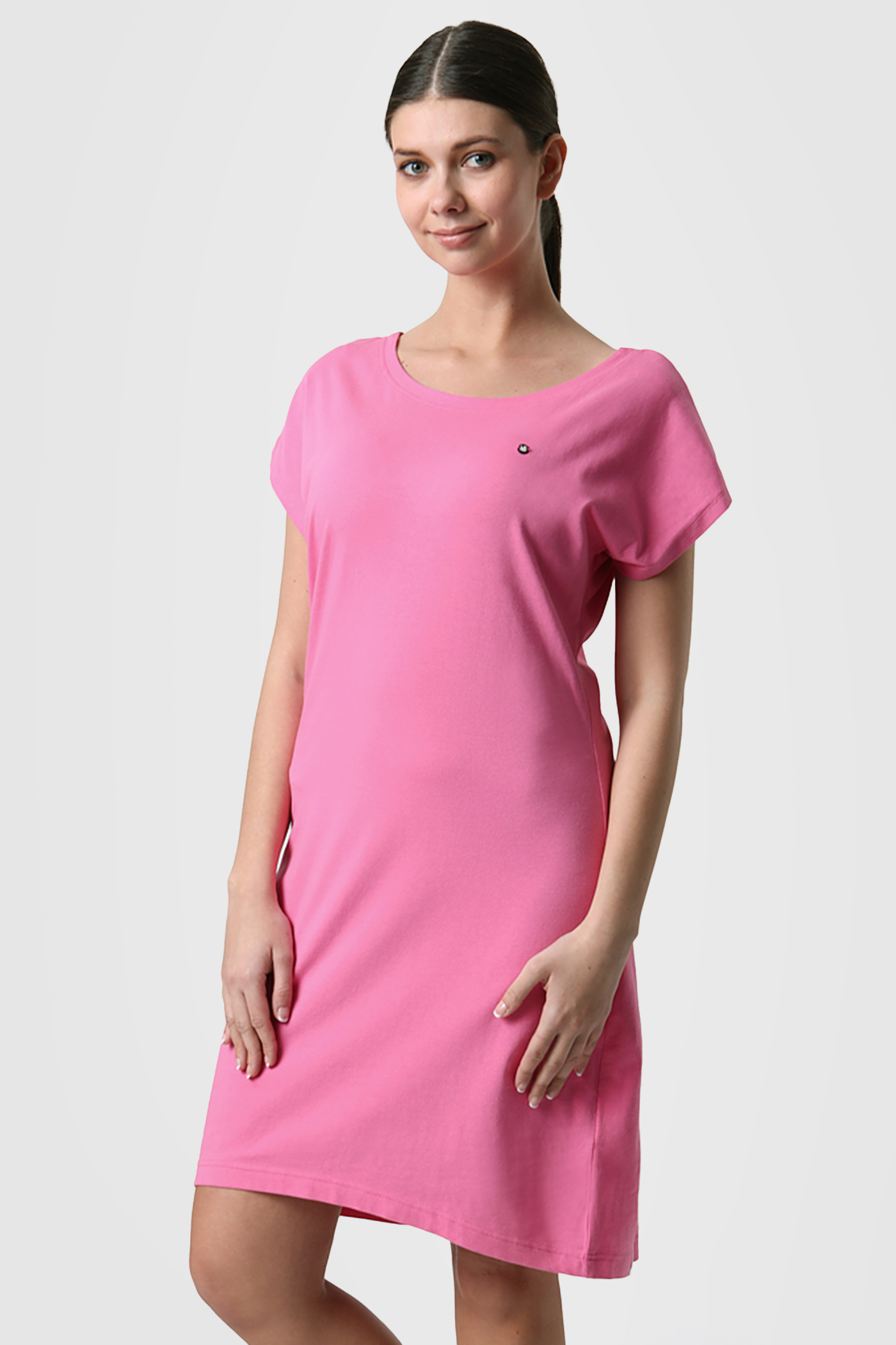 LOAP Asenka rózsaszín ruha | Astratex.hu