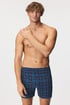 Karierte Boxershorts Comfort Blue CM002246_tre_02