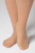 Hlačne nogavice Plus Size Margaret 20 DEN Charlotte20_pun_13 - alabaster