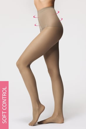 Stezne čarape s gaćicama Control Top 40 DEN