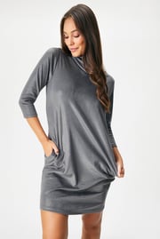 Fluwelen jurk Cosmo
