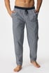 Pantaloni pijama din bumbac Metro DHHOMETRO3_kal_05 - gri