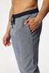 Βαμβακερό παντελόνι πιτζάμας Metro DHHOMETRO3_kal_07 - γκρι