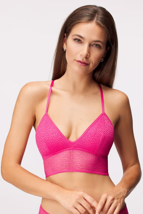 Podprsenka DKNY Racerback Bralette Rosewater