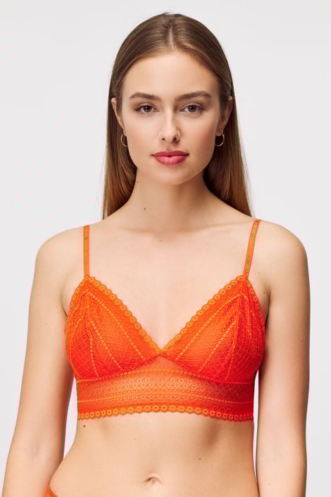 Krajková bralette podprsenka DKNY nevyztužená Krajková bralette podprsenka DKNY nevyztužená