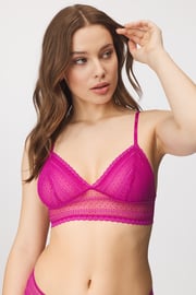 Sutien bralette dantelat DKNY