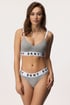 Majtki klasyczne DKNY Cozy Bikini DK4513grey_kal_31