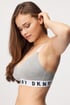 DKNY Push-Up melltartó merevítők nélkül DK4518grey_16