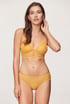 Kalhotky DKNY Table Tops Lace Bikini klasické DK5085_kal_19 - žlutá