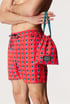 Rote Badeshorts David 52 Old school DM22_B24_red_06