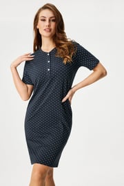 Βαμβακερό νυχτικό Good night κοντό