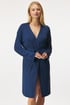 Kratka jutranja halja Liliana DNK006_zup_16 - temno-modra