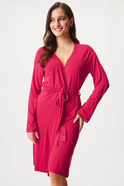 Kratka jutranja halja Signature Liliana