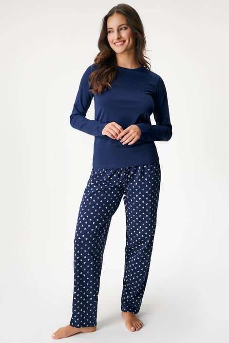 Pijama din bumbac Kali lungă Pijama din bumbac Kali lungă