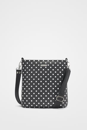 Torebka crossbody Dara Bags Daisy BW Dots