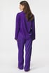 Satin-Pyjama Demi lang DemiFiol_pyz_03 - violett