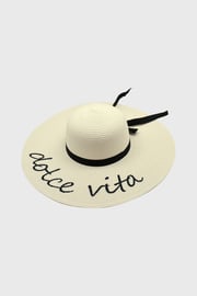 Дамска шапка с периферия Dolce Vita