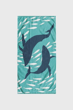 Плажна хавлия Dolphin