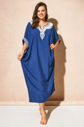 Φόρεμα παραλίας Jeanne Blue Φόρεμα παραλίας Jeanne Blue