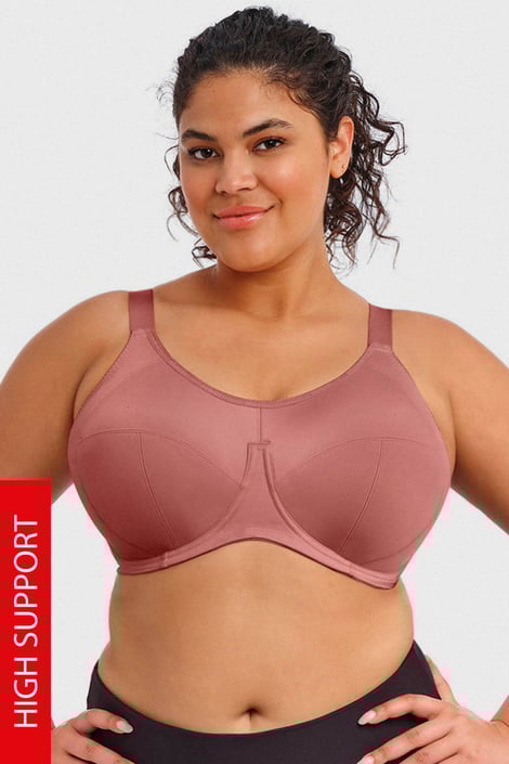 Sportovní podprsenka Elomi Energise Rosewood