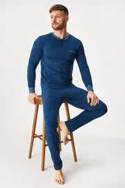 Bawełniana piżama męska Alex z długimi nogawkami