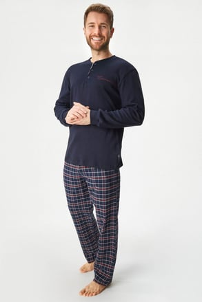 Pánské bavlněné pyžamo Kristopher dlouhé