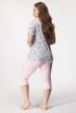 Bawełniana piżama Agata krótka EP5206_pyz_03