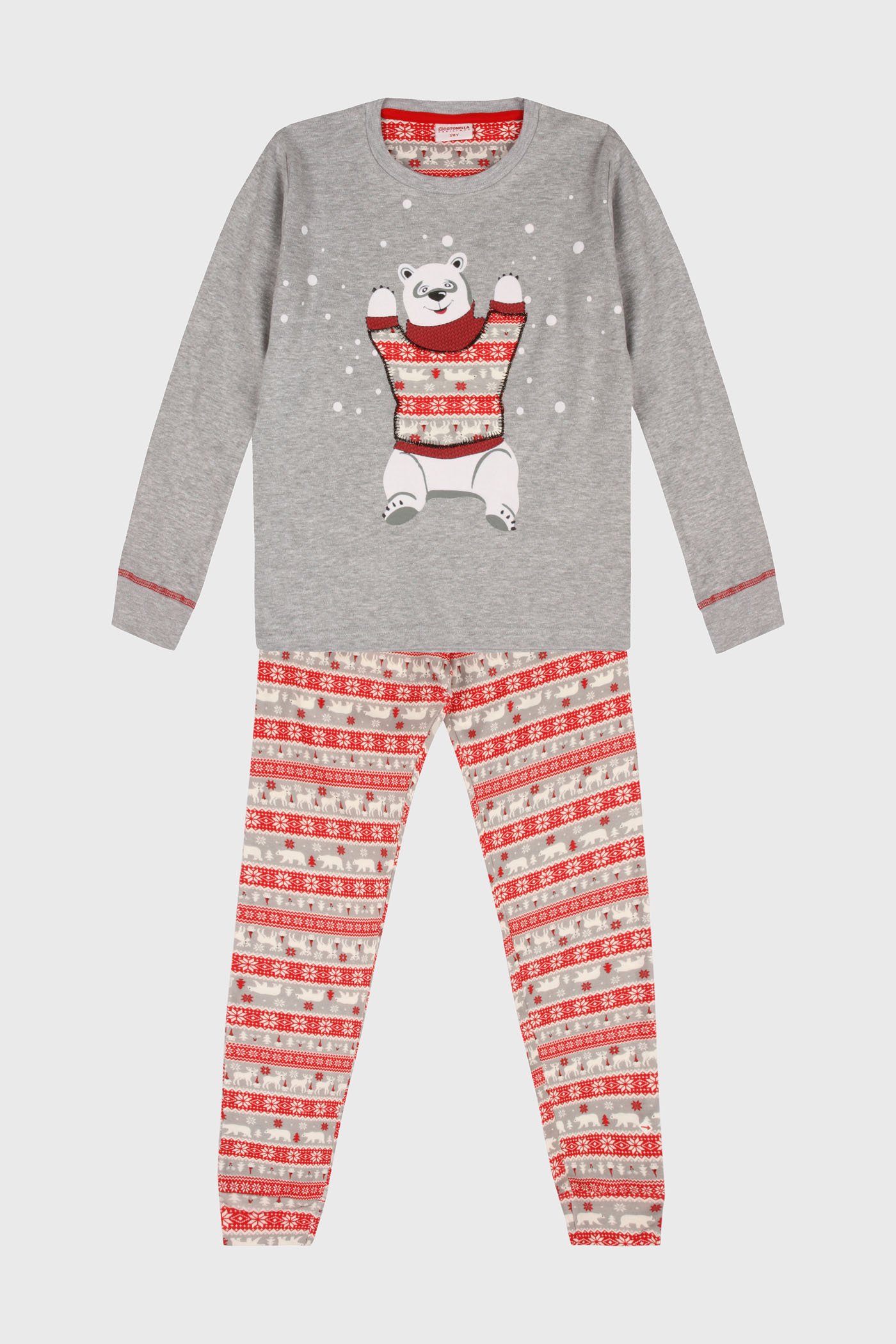 Dječja božićna pidžama Bears | Astratex.hr