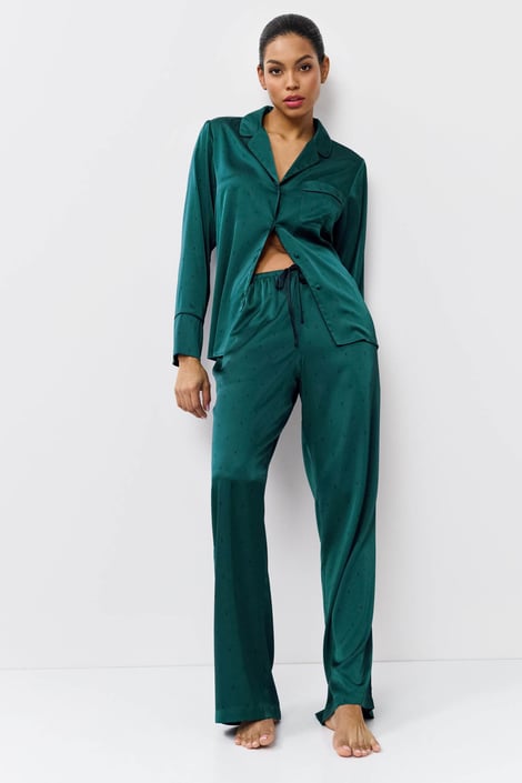 Pijama Aruelle Emeralda lungă