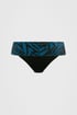 Κάτω μέρος γυναικείου τανκίνι Fantasie Swim Palmetto Bay FS502077ZEE_kal_05 - μπλε-με-μαύρο