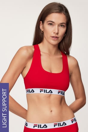 Спортен сутиен FILA Underwear Red Спортен сутиен FILA Underwear Red
