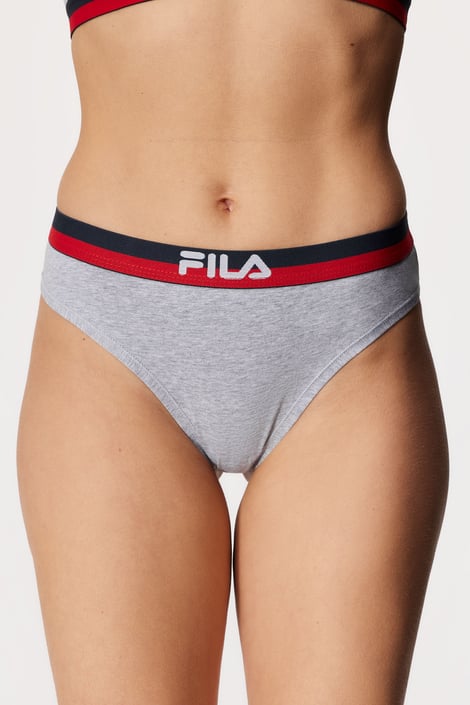 Γυναικείο σλιπ FILA Underwear Grey String